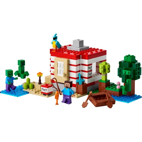 Lego Minecraft 21275 The TNT Jungle House