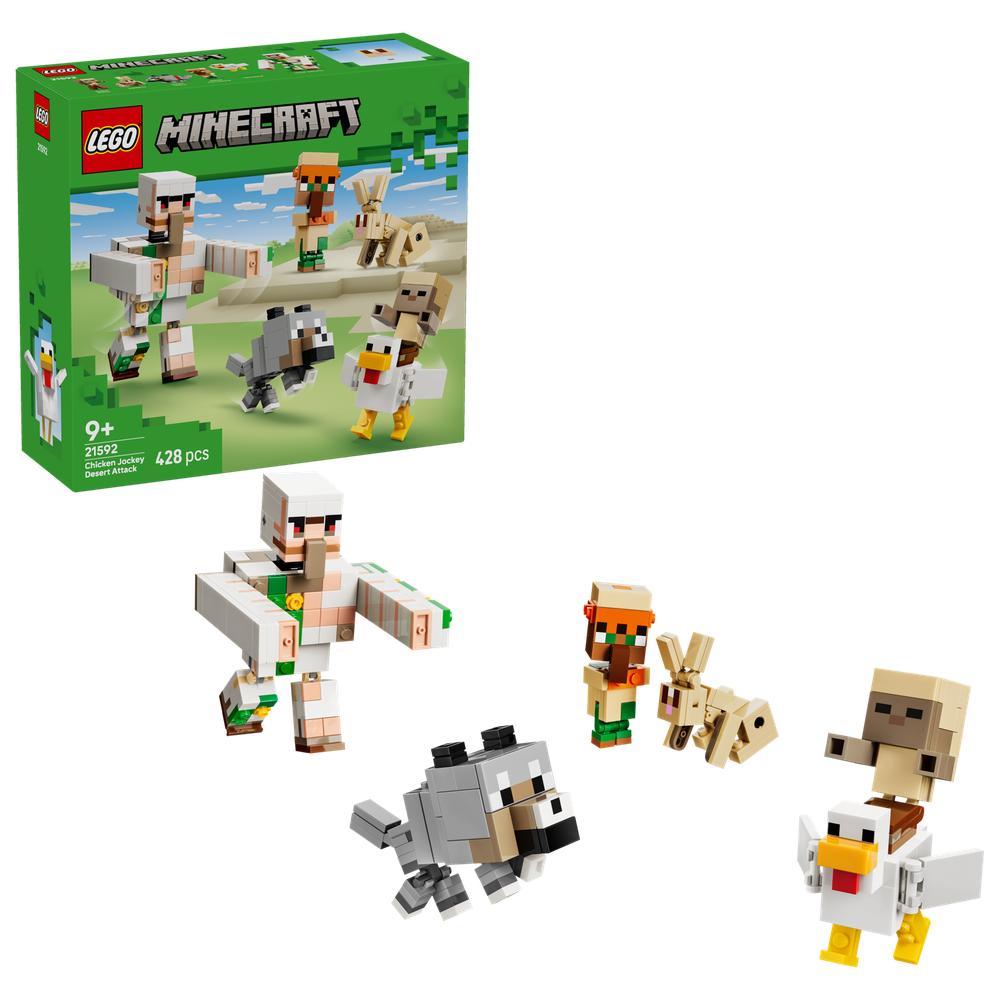 Lego Minecraft 21592 Chicken Jockey Desert Attack
