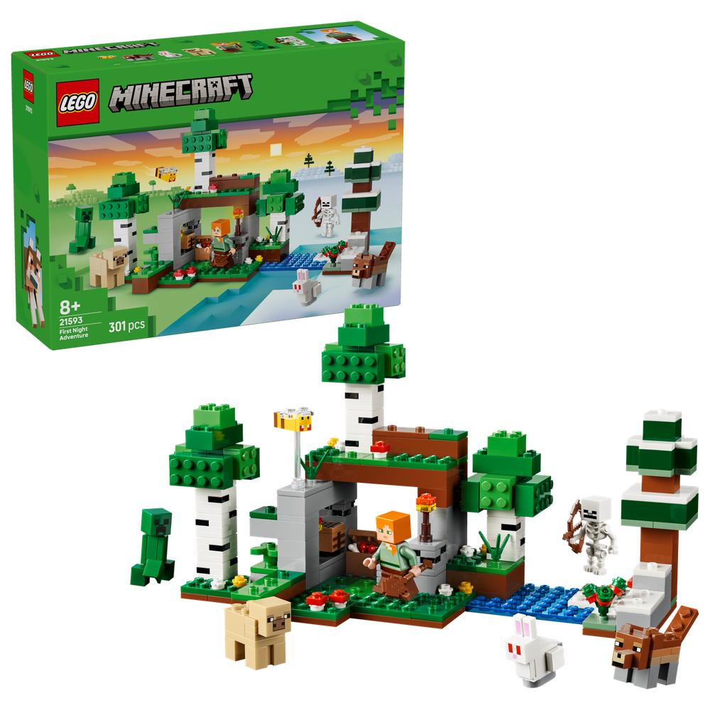 Lego Minecraft 21593 First Night Adventure
