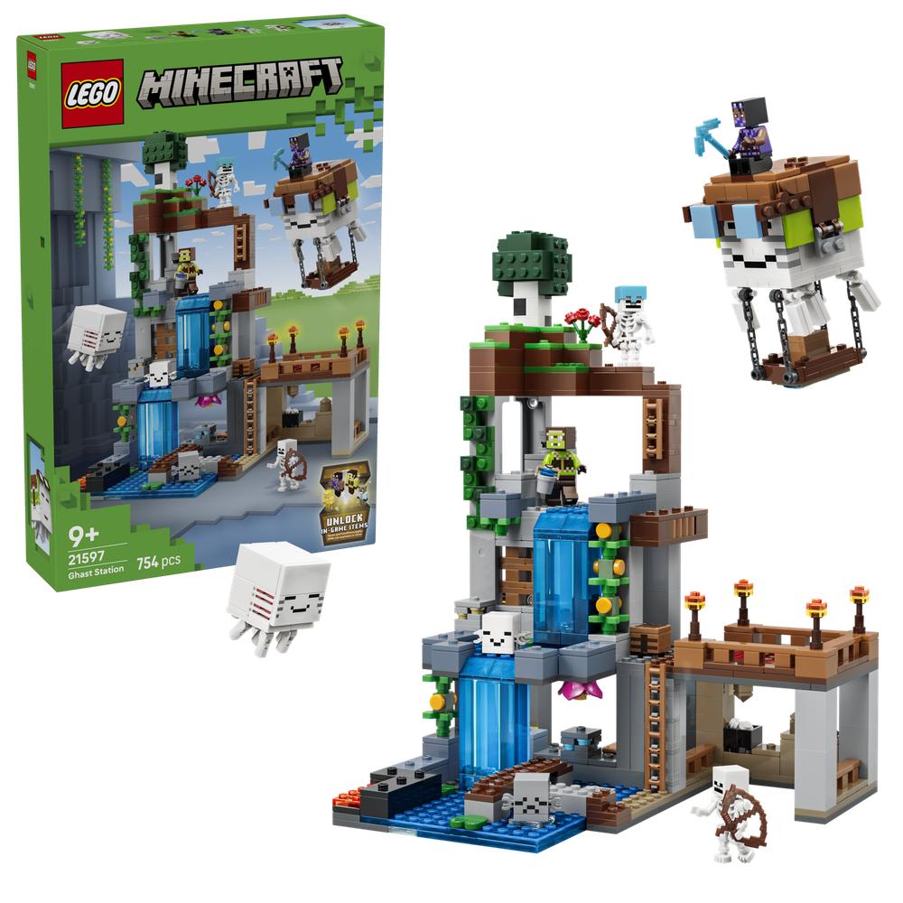 Lego Minecraft 21597 Ghast Station