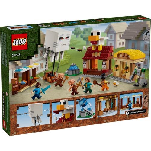 Lego: Minecraft The Ghast Balloon Village Attack