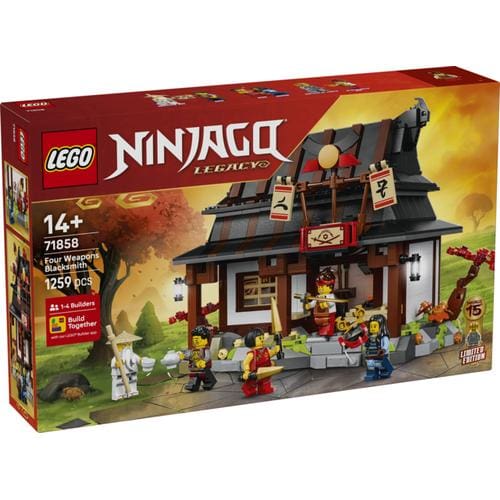 Lego Ninjago 71858 Four Weapons Blacksmith 15th Anniversary
