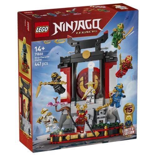 Lego Ninjago 71866 Ninja Character Display 15th Anniversary