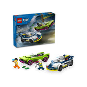 Lego: Police Car and Muscle Car Chase