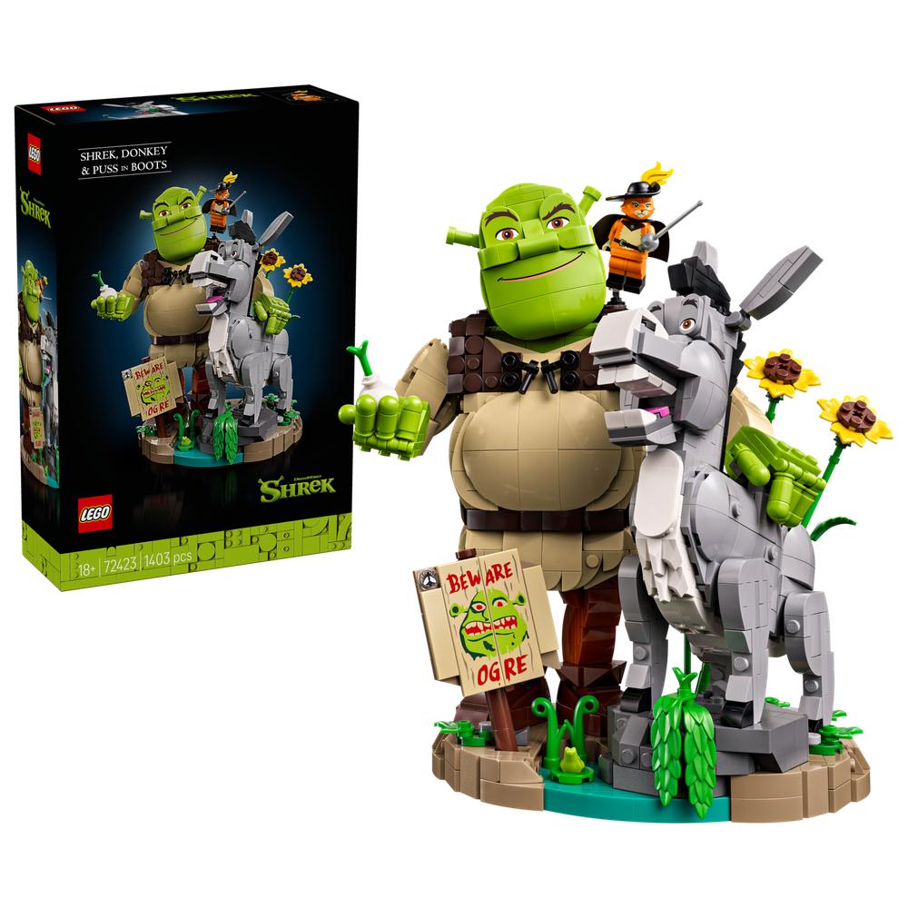 Lego Shrek 72423 Shrek, Donkey & Puss in Boots