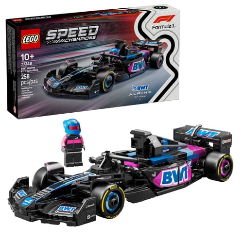Lego Speed Champions 77248 BWT Alpine F1 Team A524 Race Car