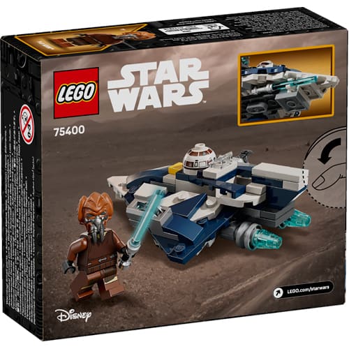 Lego Star Wars 75400 Plo Koon's Jedi Starfighter Microfighte