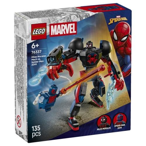Lego Super Heroes Marvel 76337 Miles Morales Mech vs. Spider-Man 2099