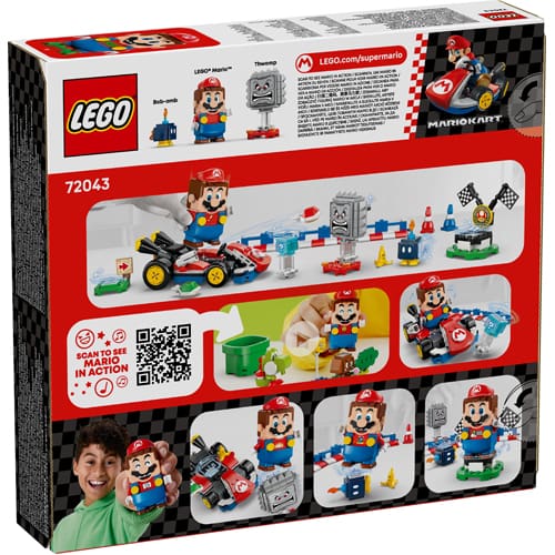 Lego Super Mario 72043 Interactive Mario & Standard Kart