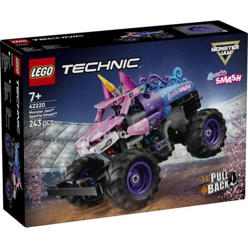 Lego Technic 42220 Monster Jam Sparkle Smash Pull-Back