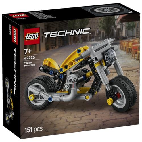 Lego Technic 42225 Yellow Motorcycle