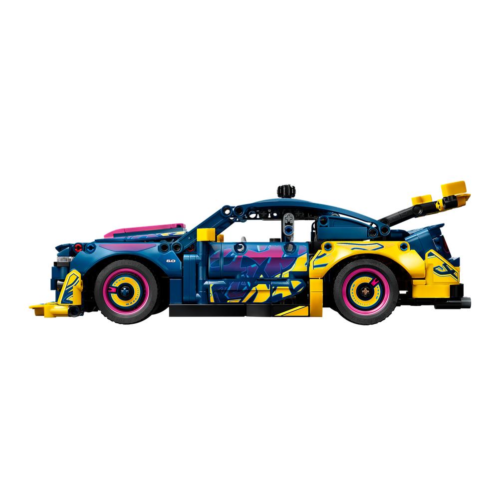 Lego Technic 42236 Custom Garage Ford Mustang GT Car