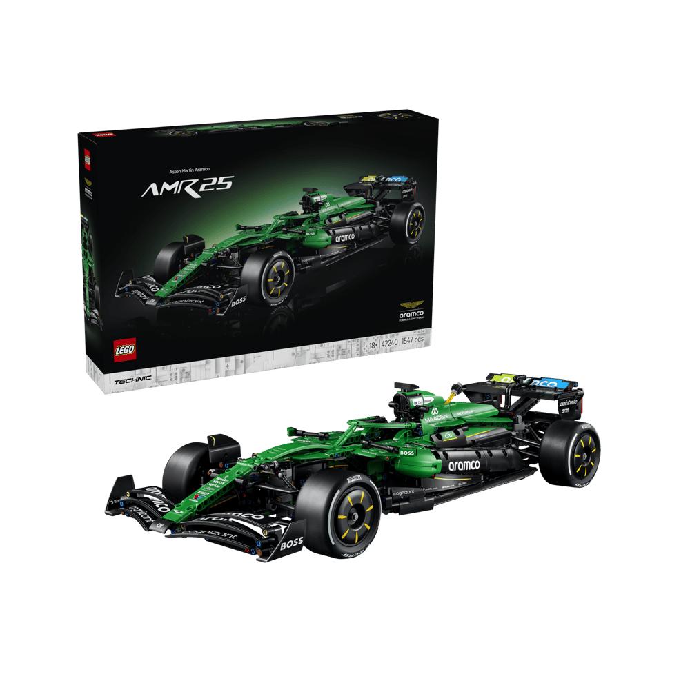 Lego Technic 42240 Aston Martin Aramco AMR25 F1 Car