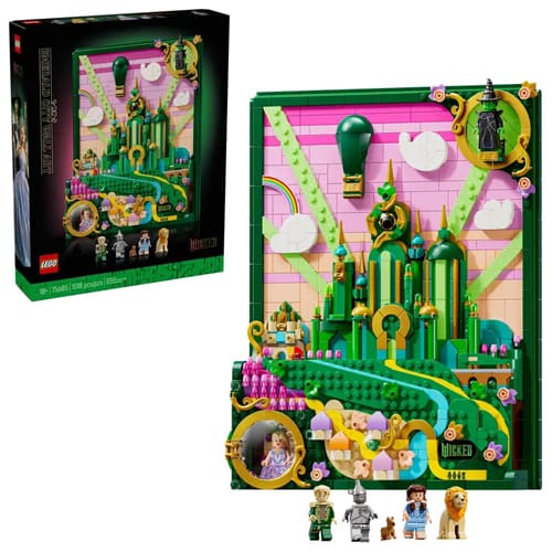 Lego Wicked 75685 Emerald City Wall Art Set