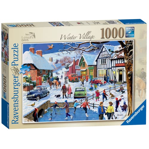 Leisure Days No 3 The Winter Village (1000 pieces)