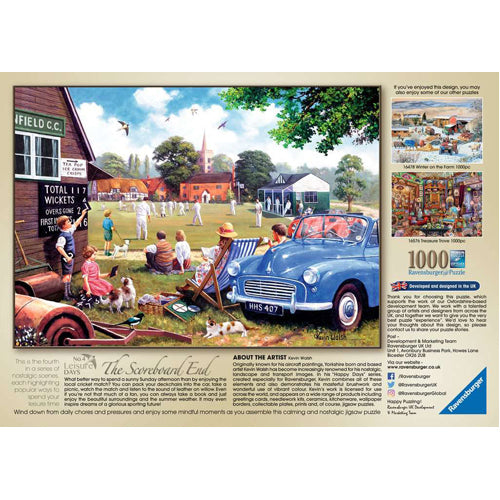Leisure Days No. 4 - The Scoreboard End Puzzle (1000 pieces)