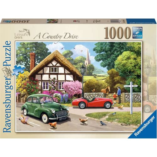 Leisure Days No.9, A Country Drive Puzzle (1000 Pieces)