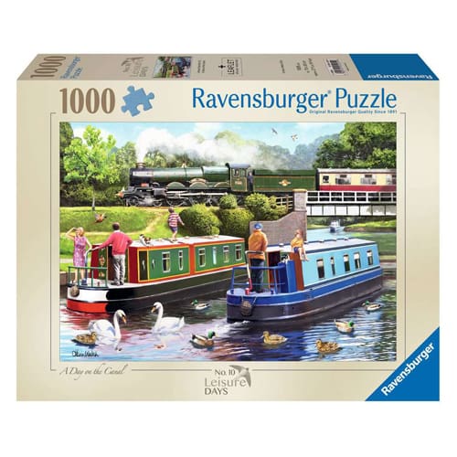 Leisure days No.10 - Day on the Canal Puzzle - 1000 Pieces