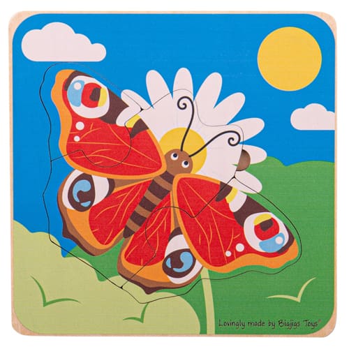 Lifecycle Layer Puzzle - Butterfly