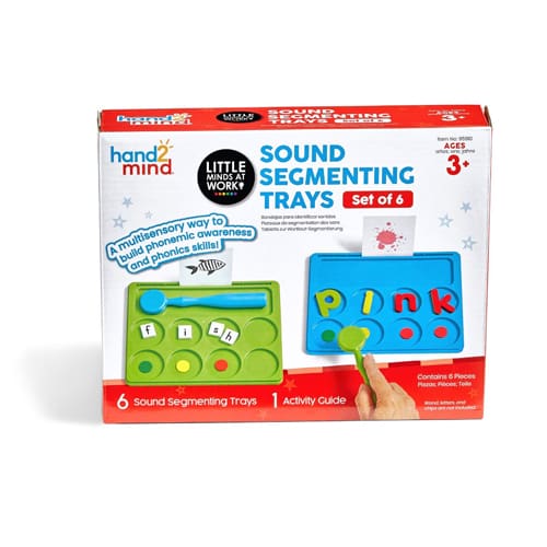 Little Hands at Work Sound Segmenting Trays (Set of 6)