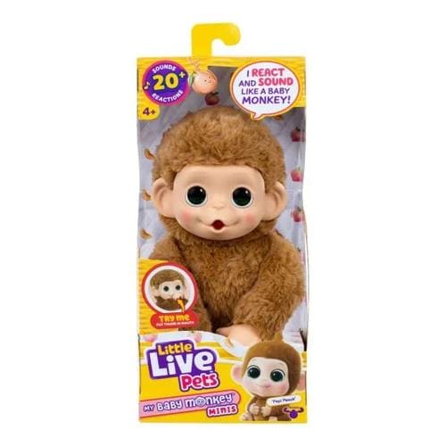Little Live Pets My Baby Mini Monkey - Assorted (One Supplied)