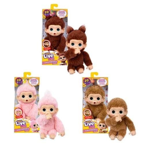 Little Live Pets My Baby Mini Monkey - Assorted (One Supplied)
