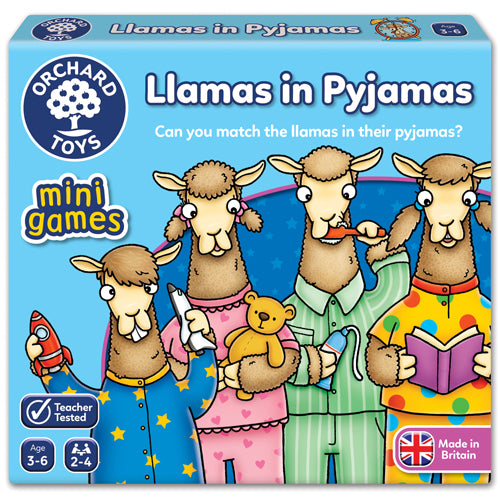 Llamas In Pyjamas - Mini Game