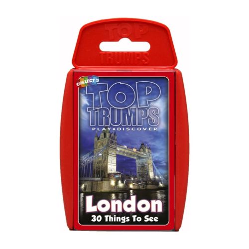 London 30 Things to see - Top Trumps Specials