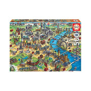 London City Map 500pc Jigsaw Puzzle