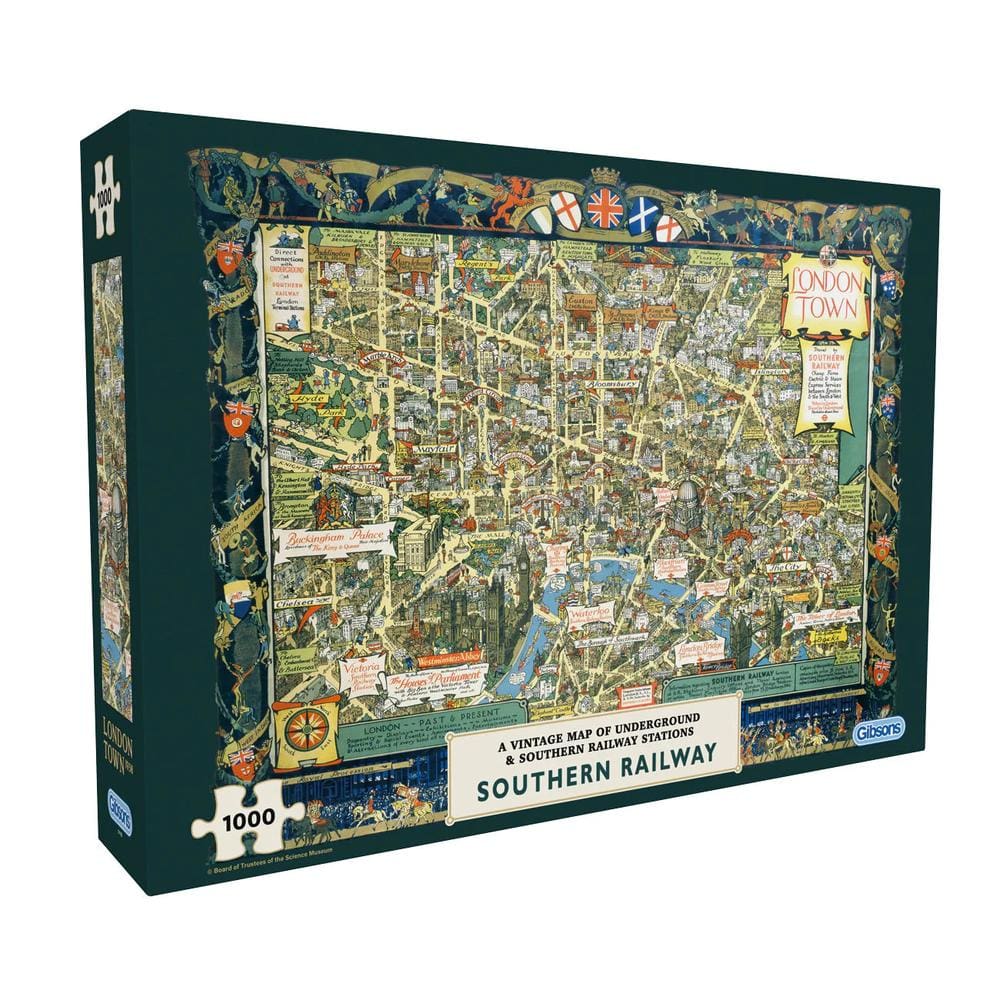 London Town by Southern Railway 1000 Piece Puzzle