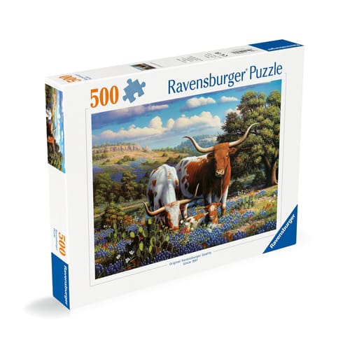 Longhorns Puzzle - 500 Pieces