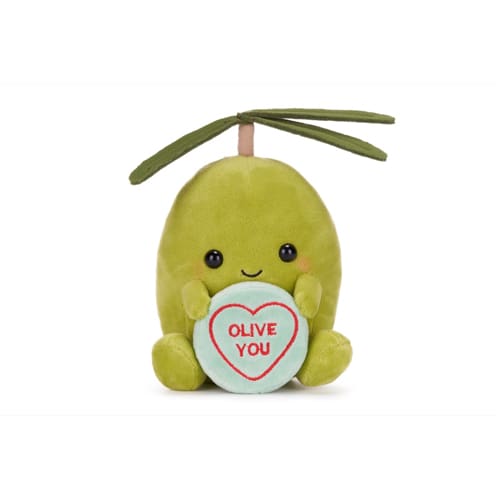 Love Hearts 18cm (7") Olive You