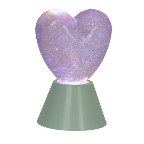 Lumez Heart Glitter Lamp