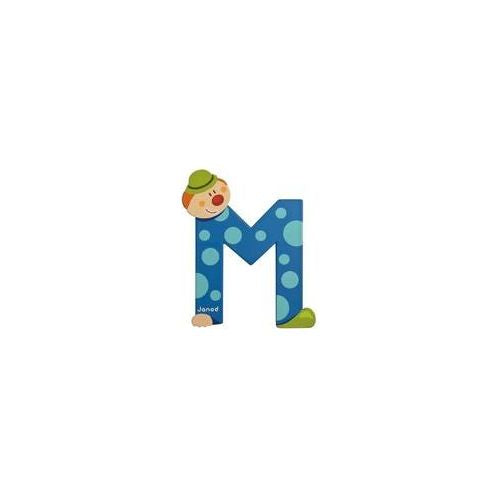 M Clown Alphabet Individual Letter
