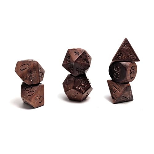 Mabiwasa Wood Dice