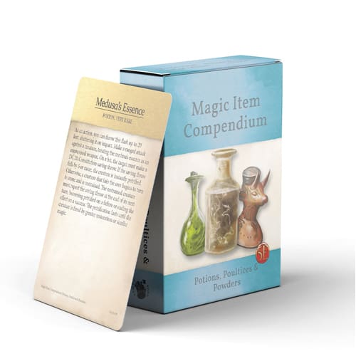 Magic Item Compendium: Potions, Poultices and Powders