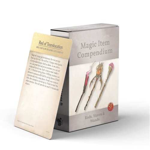 Magic Item Compendium: Rods, Staves and Wands