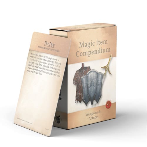 Magic Item Compendium: Weapons and Armors