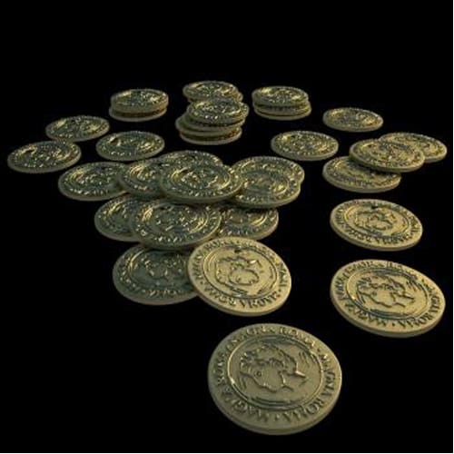 Magna Roma: Metal Coins Set