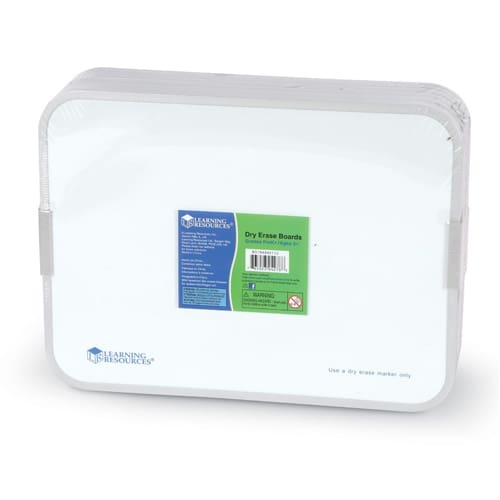 Magnetic Double-Sided Dry-Erase Boards (Set of 10)