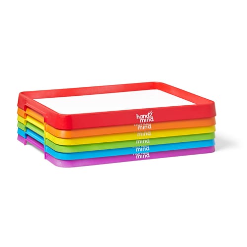 Magnetic Dry-Erase Activity Trays, Set of 6