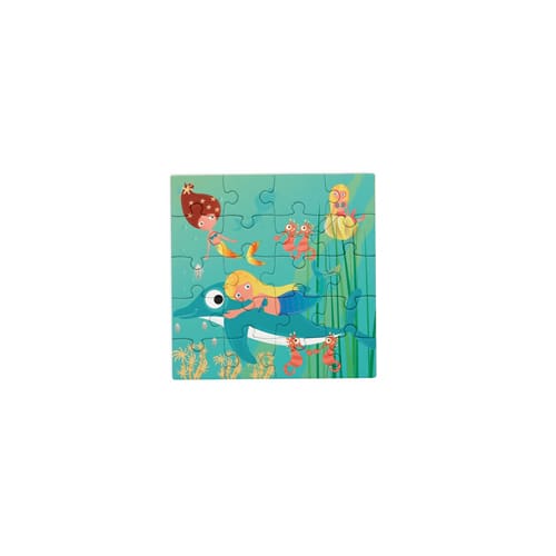 Magnetic Puzzle Book: Mermaids