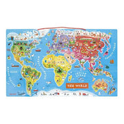 Magnetic World Map Puzzle