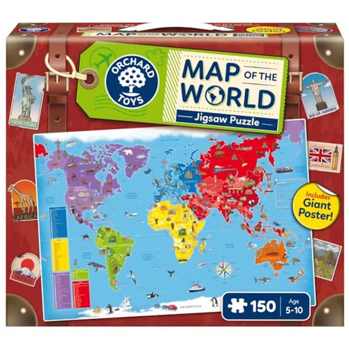 Map Of The World Jigsaw Puzzle