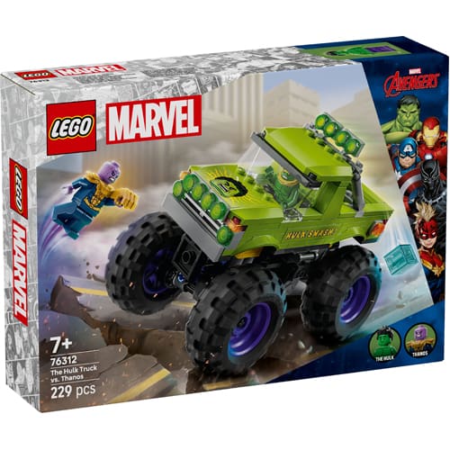 Marvel The Hulk Truck vs Thanos