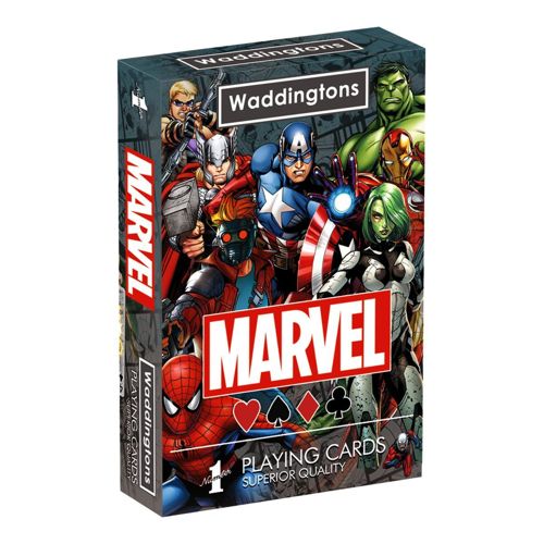 Marvel Universe - Waddingtons No1 Playing Cards