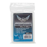 Mayday 100 Clear Mini European Card Sleeves 45 x 68mm