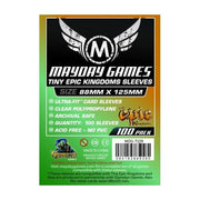 Mayday 100 Clear Standard Card Sleeves 88 x 125mm