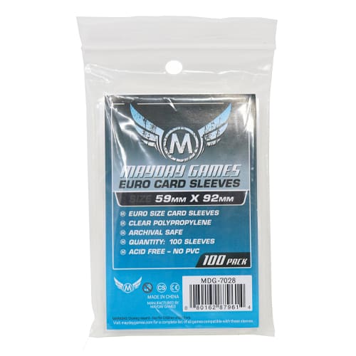https://www.toystreet.co.uk/wp-content/uploads/2021/06/Mayday-100-Clear-Standard-European-Card-Sleeves-59mm-x-92mm.jpg