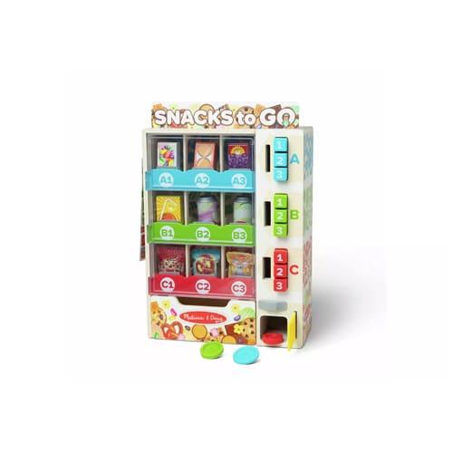 Melissa & Doug Vending Machine Wooden Roleplay Set